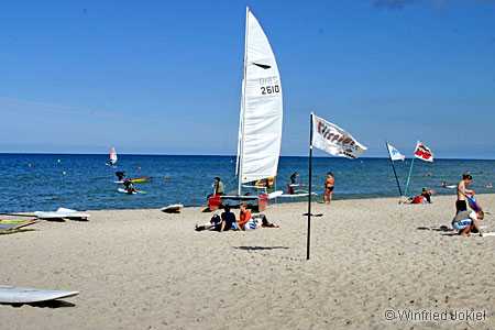 Am Strand von Baabe